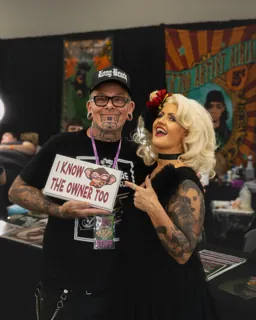 Bizarre Bazaar Tattoo Convention poster