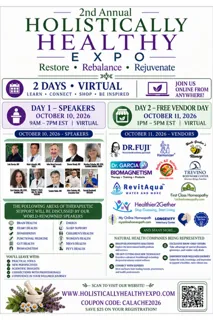 Holistically Healthy Conference & Expo 2026 poster