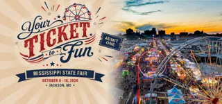 Mississippi State Fair poster